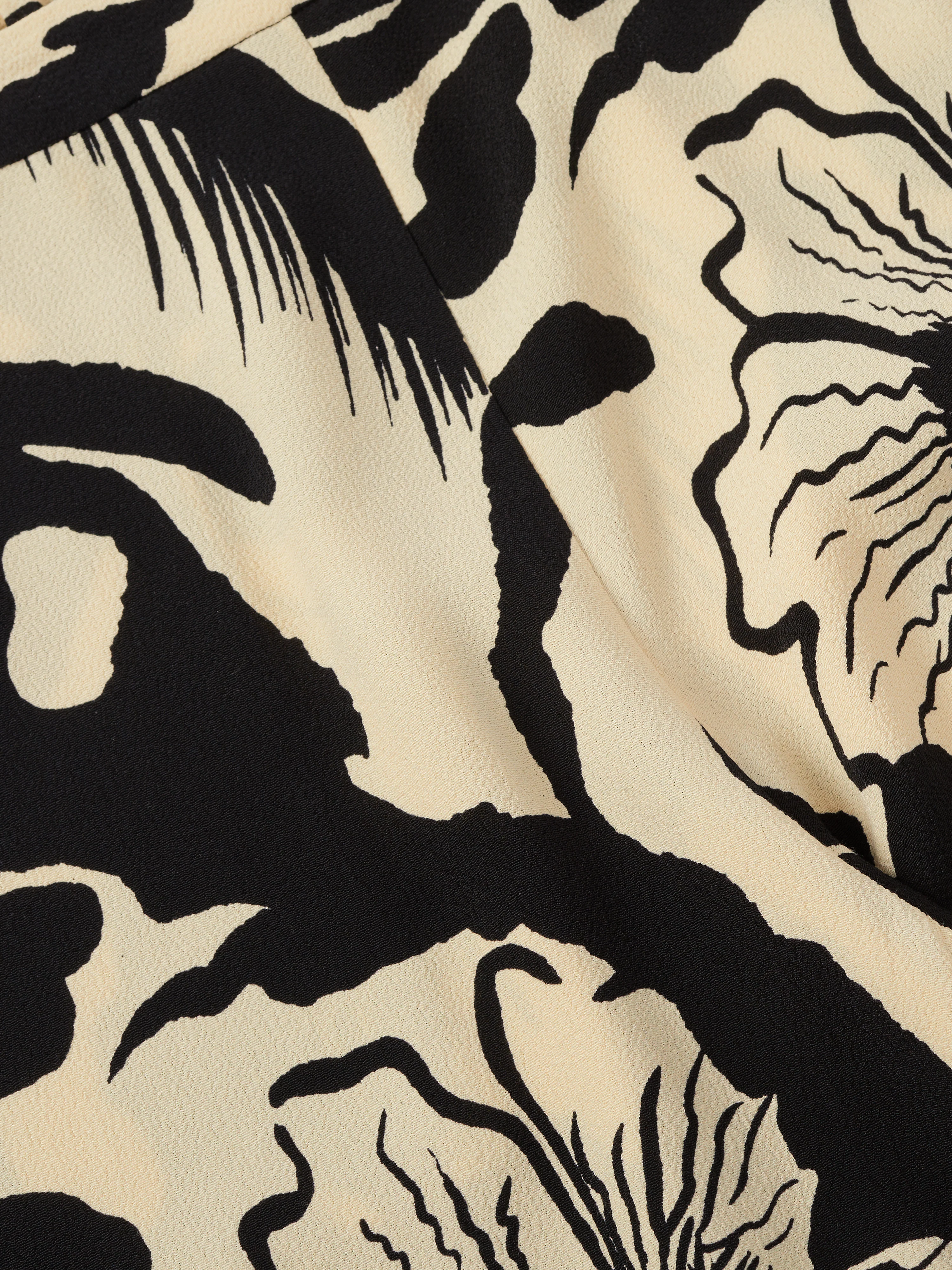 Strokes Floral Palazzo | Monochrome - Image 6