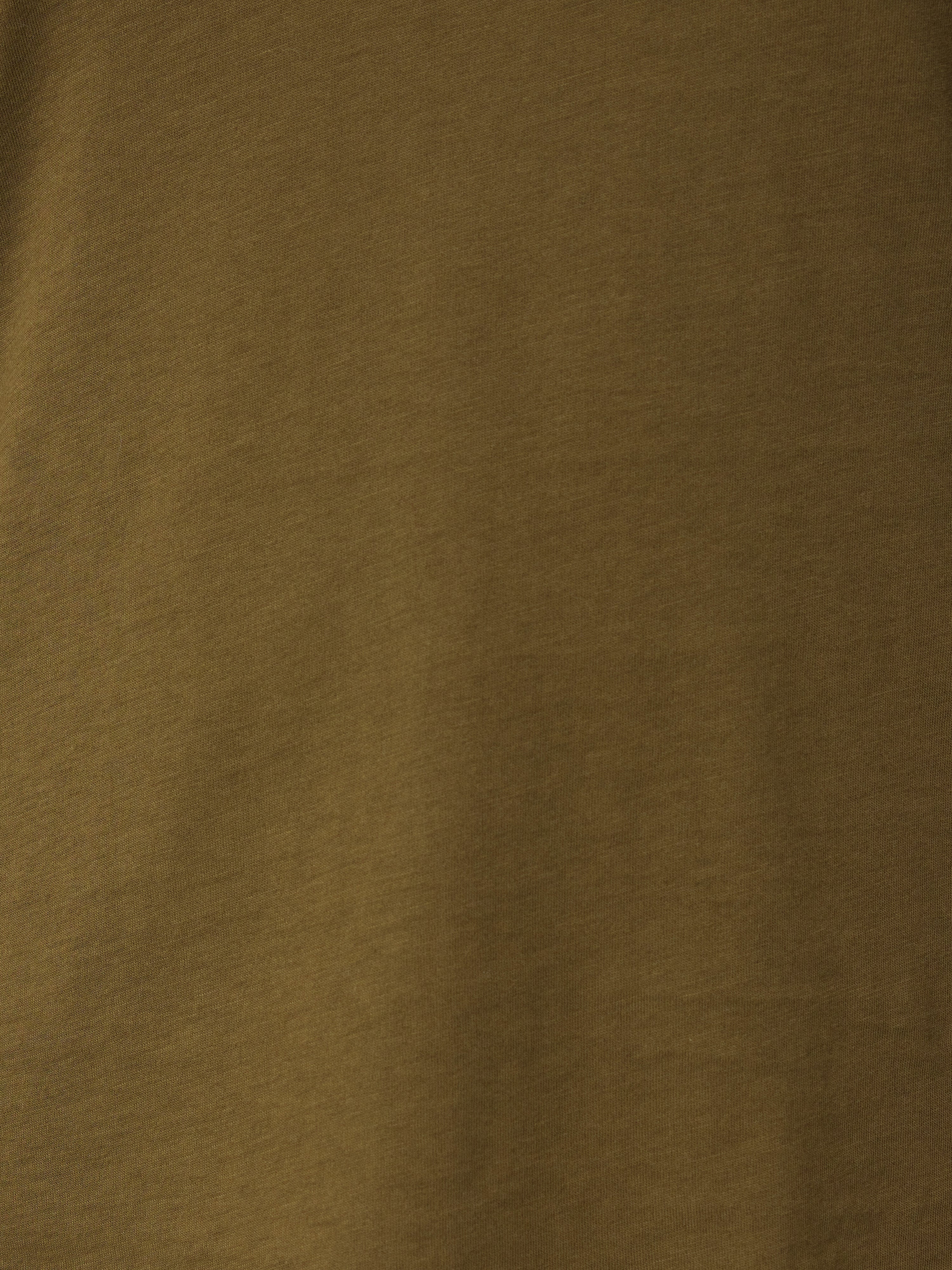 Supima Cotton Long Sleeve Tee | Olive - Image 5