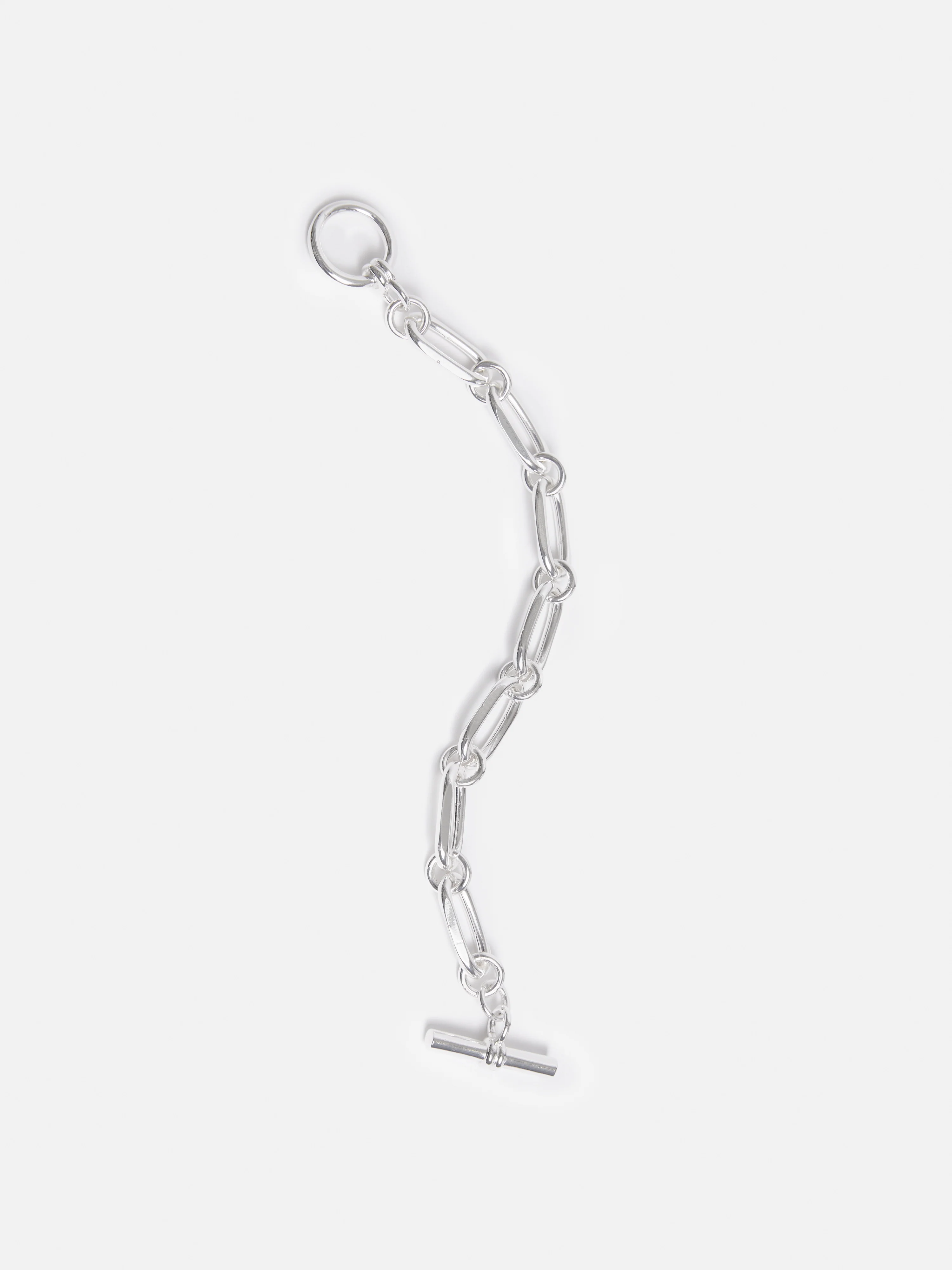 Trombone Link Bracelet | Silver - Image 4