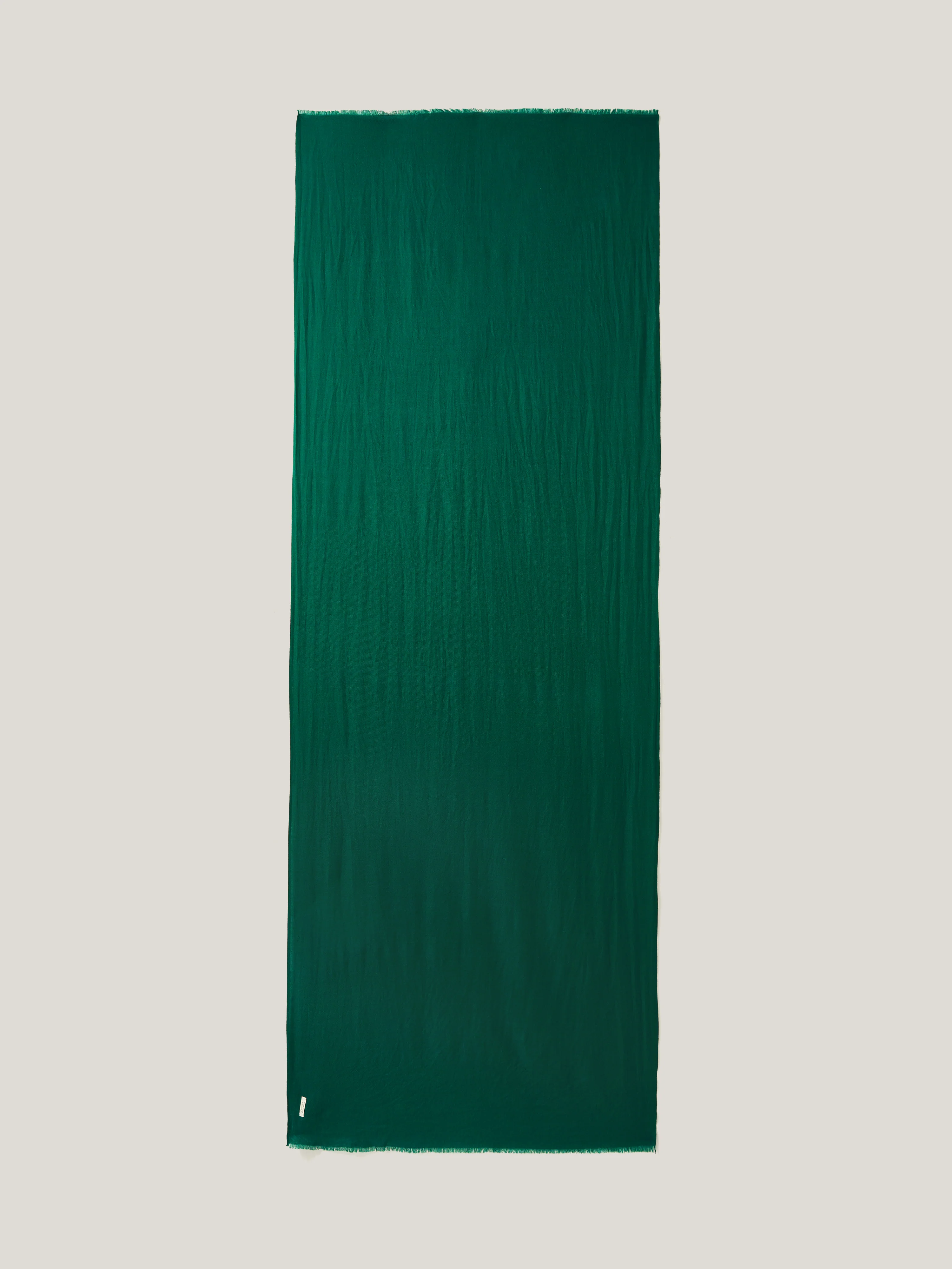 Wool Silk Pashmina | Green - Image 4